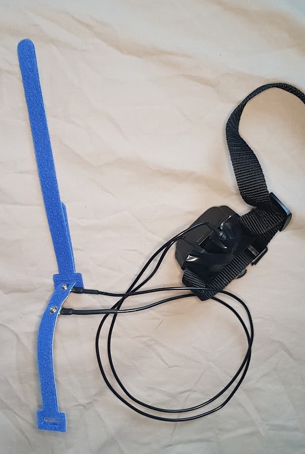 Electric collar strap
